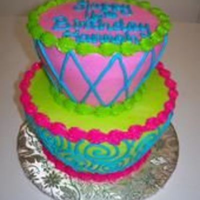 Whimsical Birthday Cake