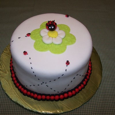 Ladybug Cake