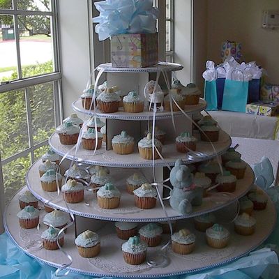 Baby Shower Cupcake Tree