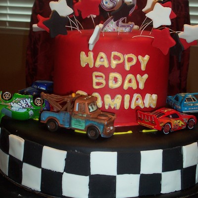 Cars Birthday Cake