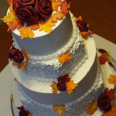 Fall Wedding Cake