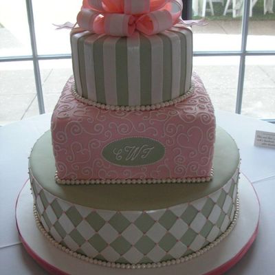 Sugar Bow/mint Grn/rose Wedding