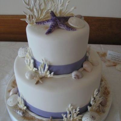 Little Purple Seaside Cake