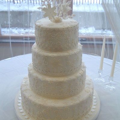 Winter Snowflake Wedding