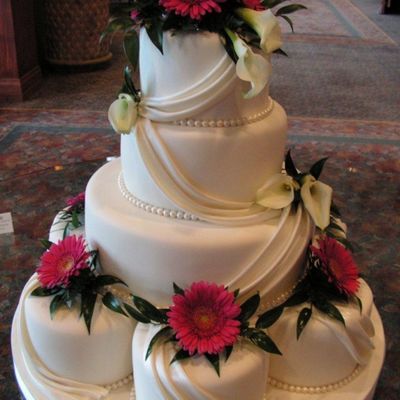 Drapes/fr.gerberas/callas