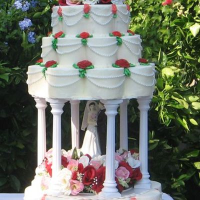 My First Wedding Cake!