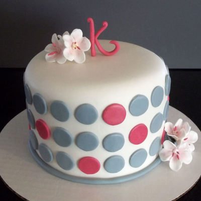 Modern Polka Dot Anniversary