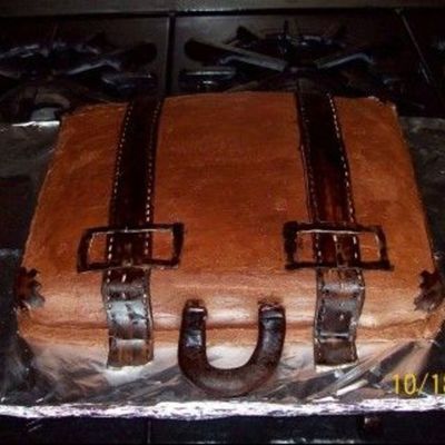 Suitcase Cake