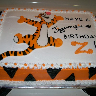 Tigger Cake