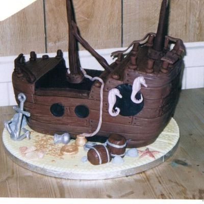 Sunken Treasure Ship