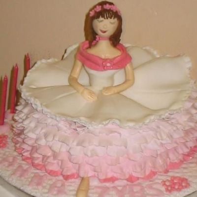 Ballerina Cake