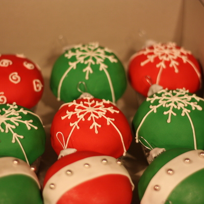 Ornament Cupcakes