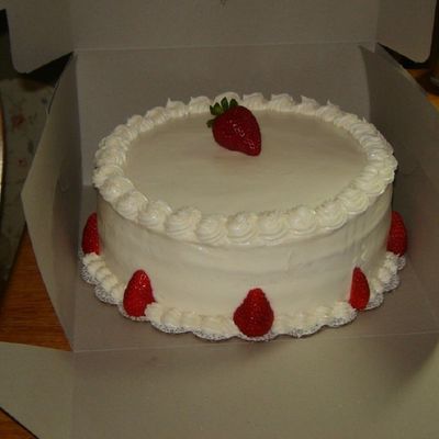 Strawberry Bday Cake