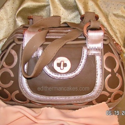 Coach Fantasy Purse Cake