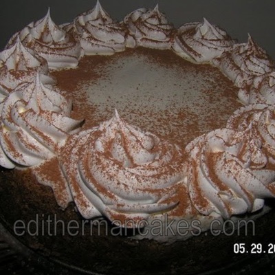 Chocolate-Vanilla Zebra Cheesecake