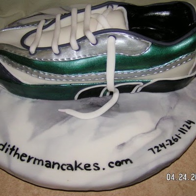 3D Sneaker Shoe Cake