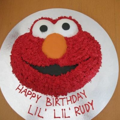 Elmo Birthday Cake