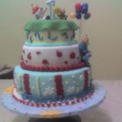 Carnival Themed Cake
