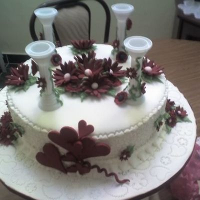 Maroon & White Theme