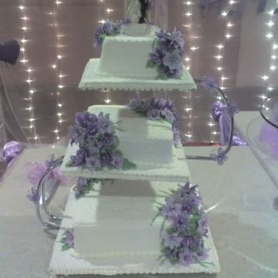 Purple Easter Lilies