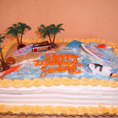 Surfer Cake