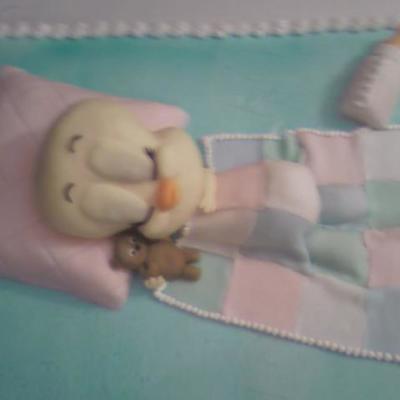 Tweety Bird Baby Shower Cake