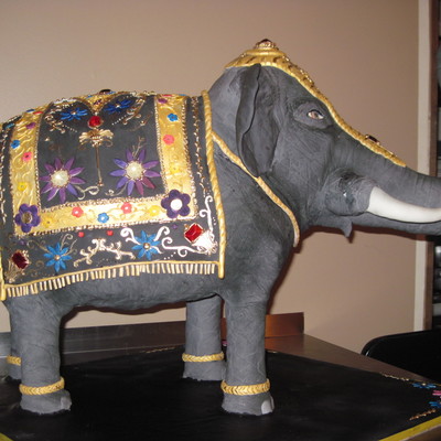 Elephant Cake For Nyc Convention Compitition