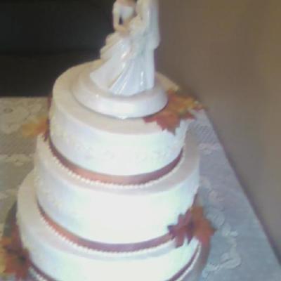 Autum Wedding Cake