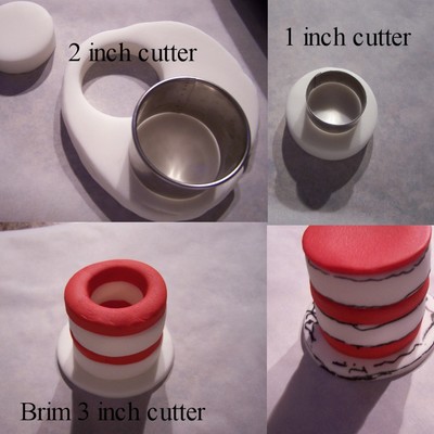 Fondant Dr Seuss Hat