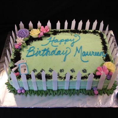 Gardener's Birthday Cake