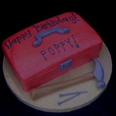 Tool Box Birthday Cake