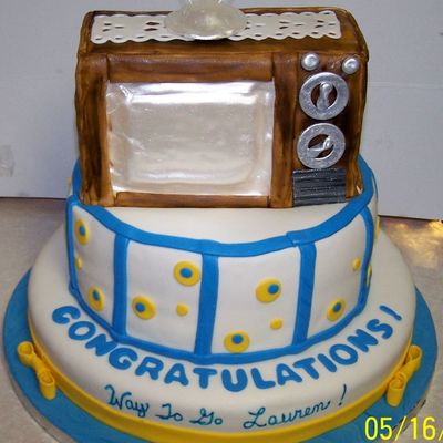 Graduation With Television On Top