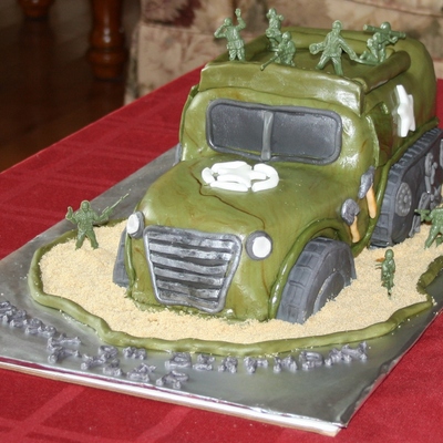 Half Track Tank Truck