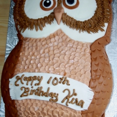 Owl Cake