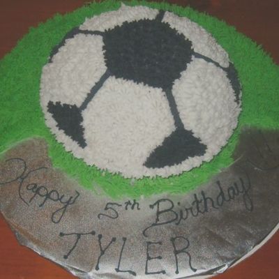 Soccer Ball Cake