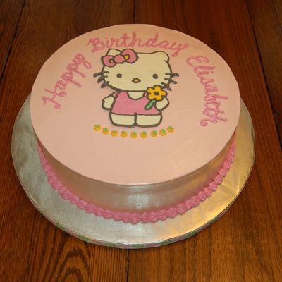 Hello Kitty Birthday Cake