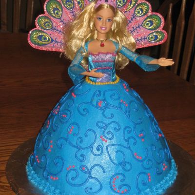 Barbie Island Princess Doll Cake