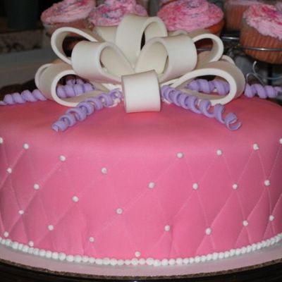 My Very 1St Fondant Cake