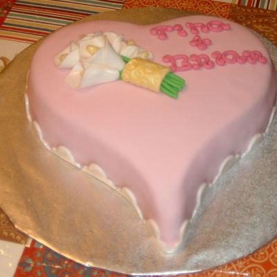 Engagement Congratulations Cake