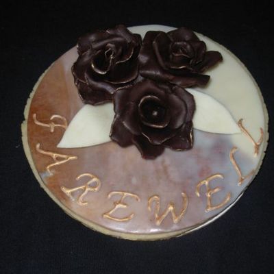 Chocolate Rose Cookie