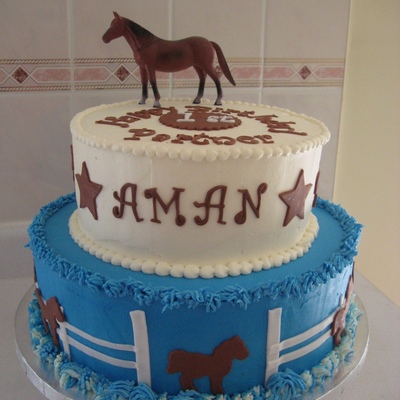 Cowboy's First Birthday