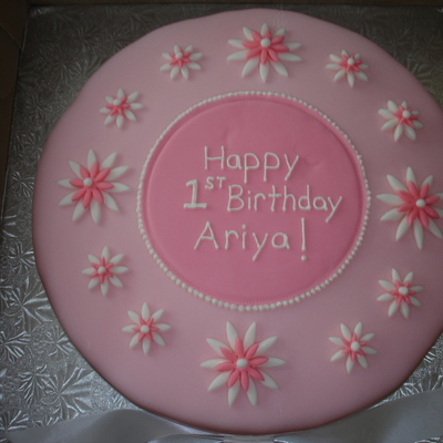 Ariya's First Birthday Cake
