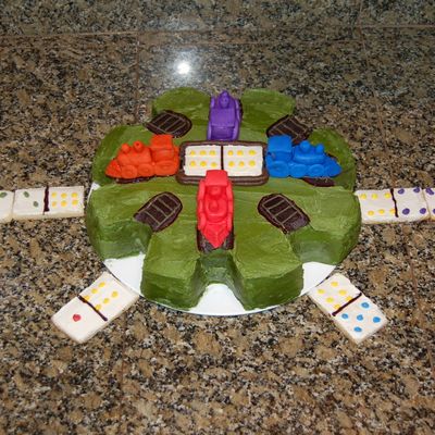 Mexican Train Cake