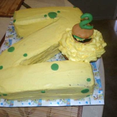 Sponge Bob Extra W/cupcake Krabbie Pattie