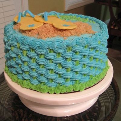 Basketweave With Flip Flops