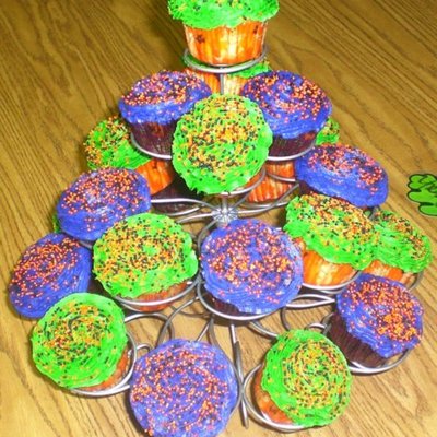 Simple Halloween Cupcakes