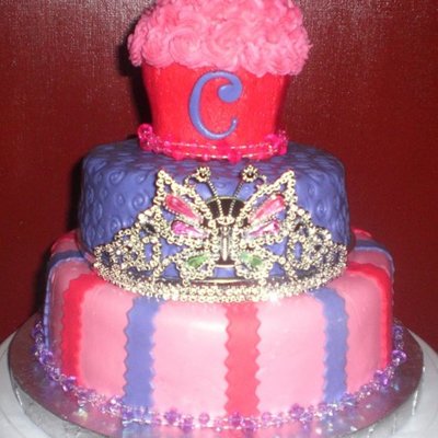 Cupcake Princess Cake