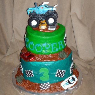 Monster Truck Cake