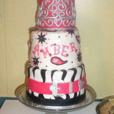 Princess Cowgirl Cake