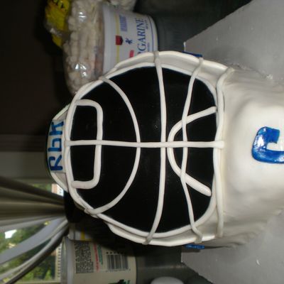 Vancouver Canucks...luongo Mask...13Th Birthday